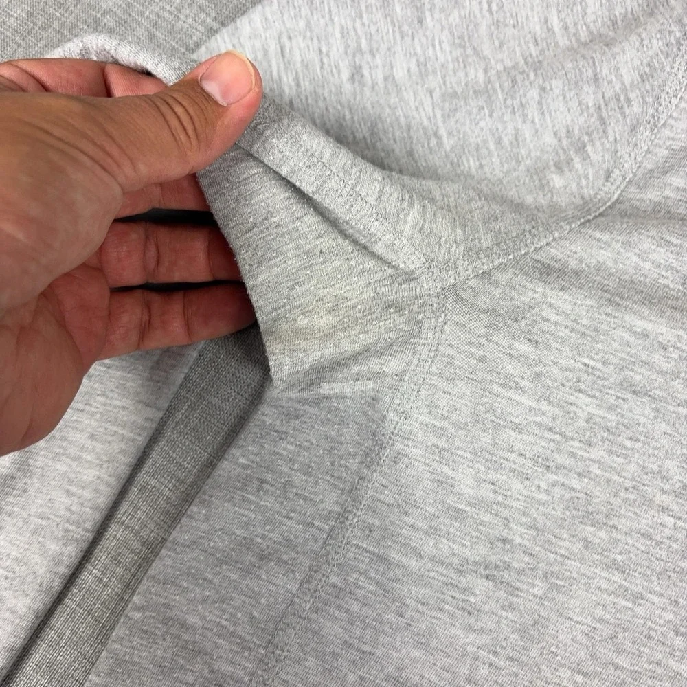 Carhartt Force Shirt Mens L Gray Long Sleeve Pocket Owen Ames Kimball Tee